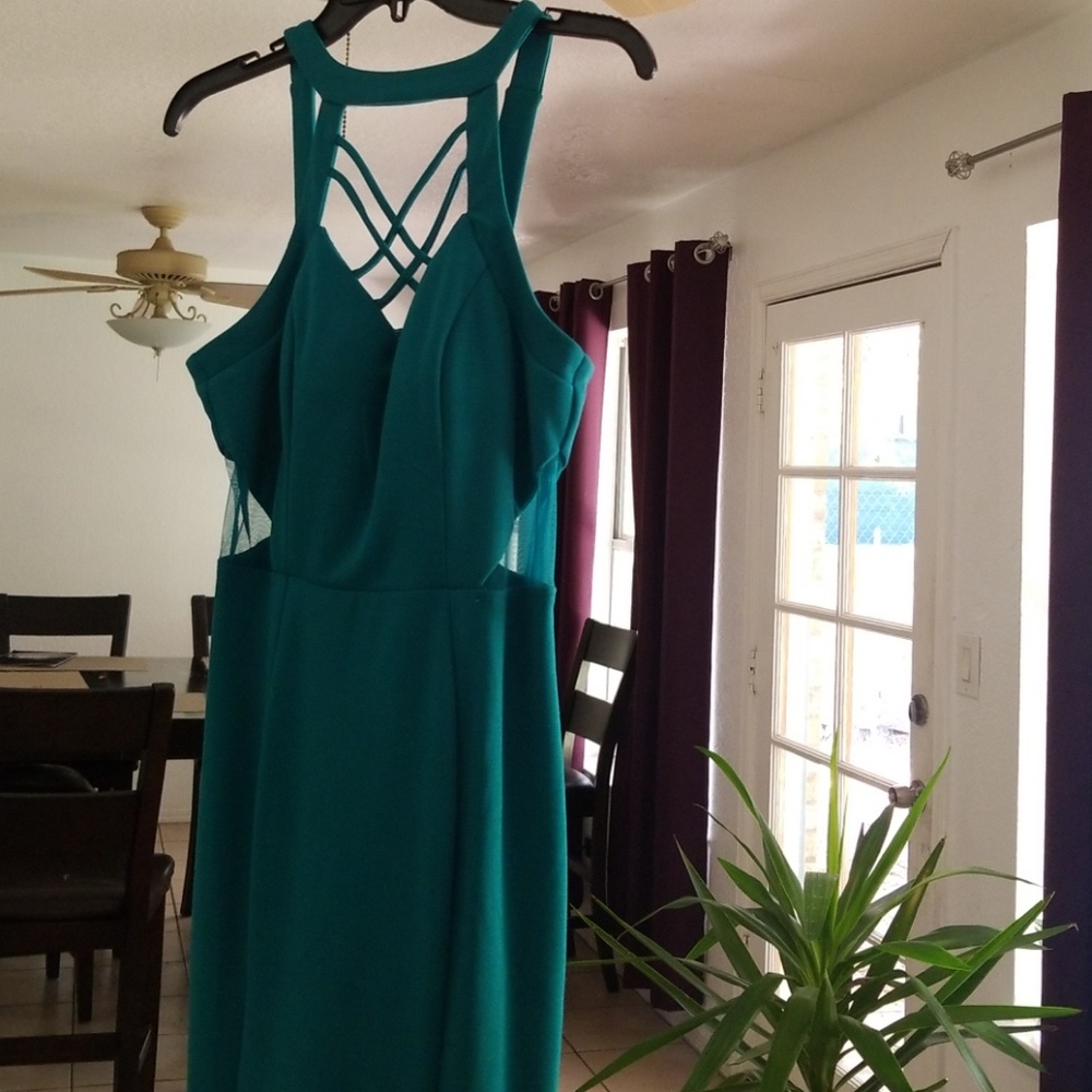 Beautiful Aqua Wedding guest dress